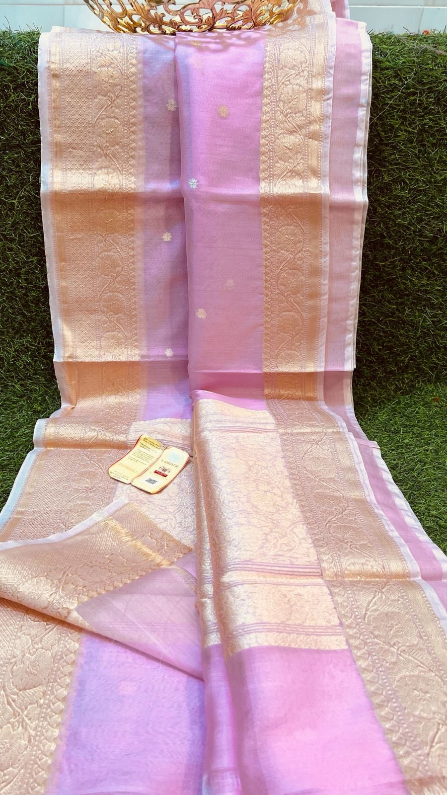 Banarasi tussar silk sarees