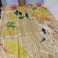 Tussar silk Dupatta Digital printed