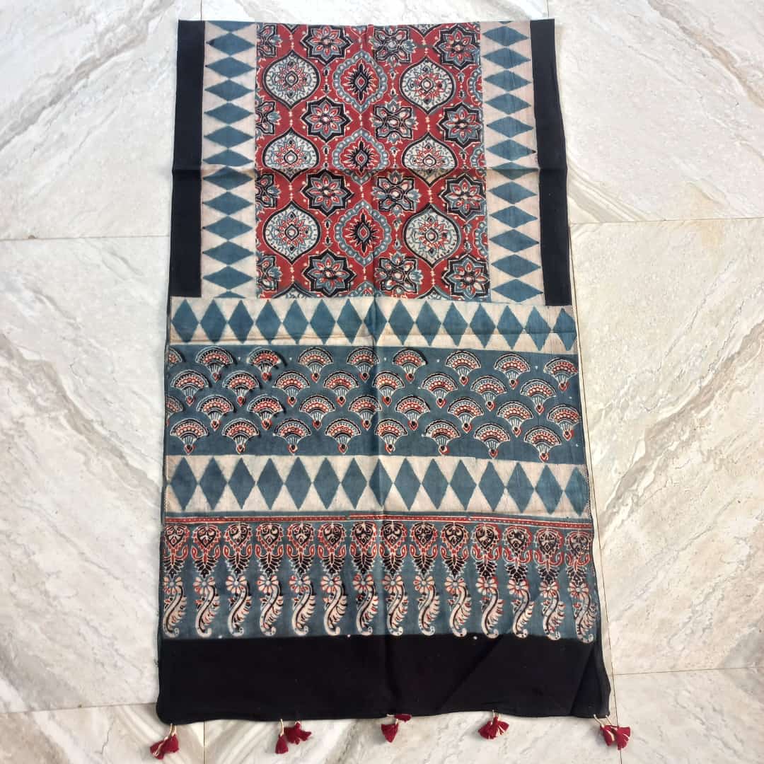 Ajrak cotton stoles