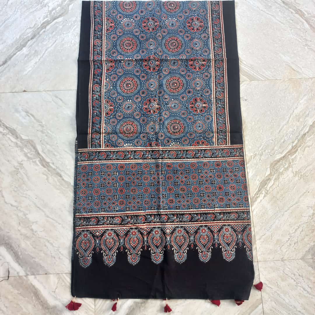 Ajrak cotton stole