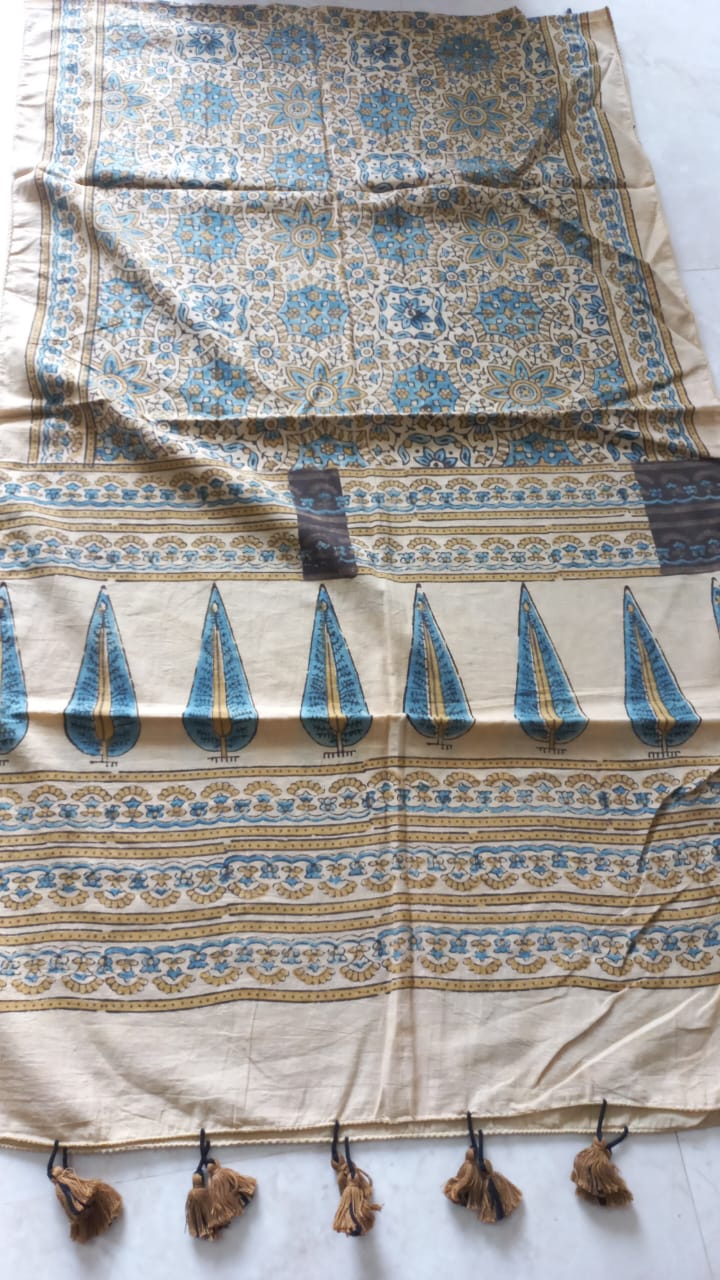 Ajrak cotton stole