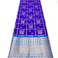 Venkatagiri handloom silk Saree in double tone royal blue with sky blue color